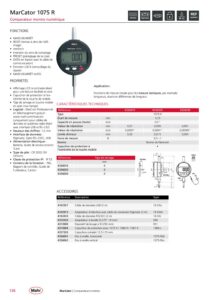Comparateur numérique IP52 MarCator 1075 R  MAHR – Image 2