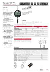 Comparateur numérique sans fils étanche IP54  MarCator 1086 WRi  MAHR – Image 2
