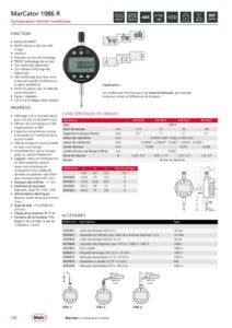 Comparateur numérique IP42 MarCator 1086 R  MAHR – Image 2