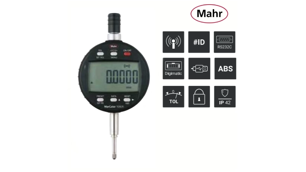 Comparateur numérique sans fils IP42  MarCator 1086 Ri  MAHR
