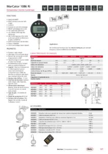 Comparateur numérique sans fils IP42  MarCator 1086 Ri  MAHR – Image 2