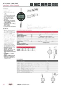 Comparateur numérique étanche IP54  MarCator 1086 WR  MAHR – Image 2