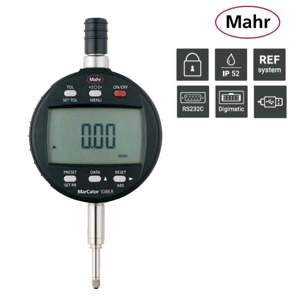 Comparateur numérique IP52 MarCator 1075 R MAHR