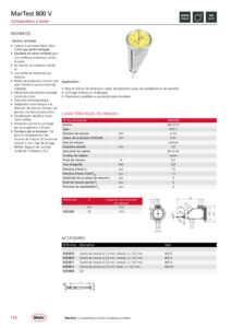 Comparateur à levier vertical MarTest 800 V – Image 2