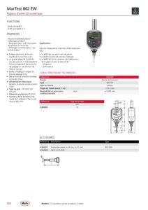 Palpeur d’arête 3D numérique IP65 MarTest 802 EW – Image 2