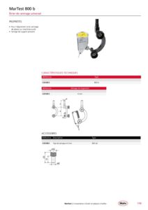 Étrier de centrage universel pour Comparateur à levier  MarTest 801 b – Image 2