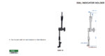 Support standard pour comparateur INSIZE – Image 2