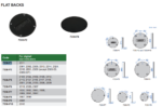 Dos plat pour comparateur INSIZE – Image 2