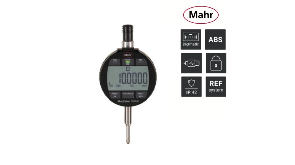 Comparateur numérique IP42 MarCator 1086 R MAHR