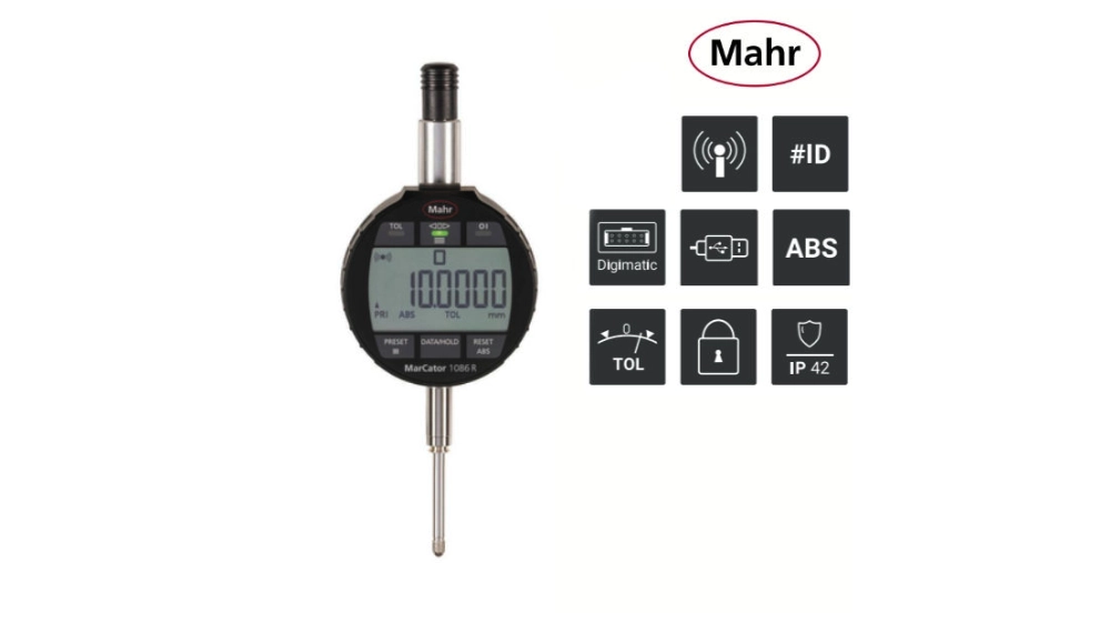 Comparateur numérique Sans fil  IP42 MarCator 1086 RI  MAHR