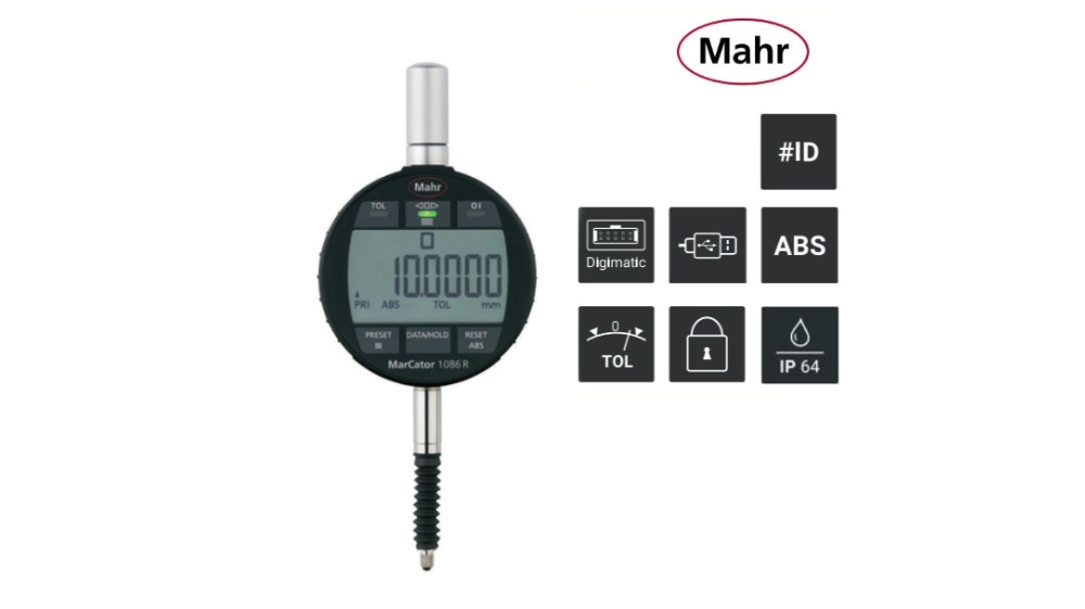 Comparateur numérique IP64 MarCator 1086 WR  MAHR