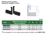 Sondes à rainure interne pour Banc de mesure universel pour comparaison INSIZE – Image 2