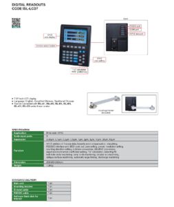 Affichage numérique (Écran LCD de 7,57 pouces) pour Règle lineaire  INSIZE – Image 2