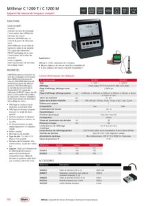 Afficheur pour palpeur inductif Millimar C 1200 T / C 1200 M – Image 2