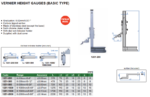 Trusquin à vernier basique  INSIZE – Image 2