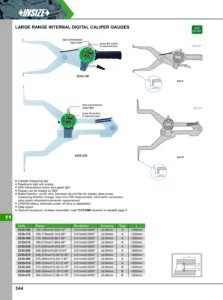 Comparateur numérique pour grande mesure interne avec poignée INSIZE – Image 2