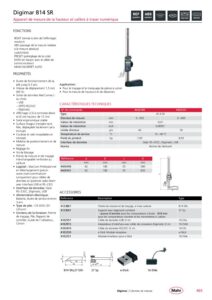 Trusquin numérique Digimar 814 SR – Image 2