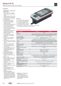 Rugosimètre mobile IP40 MarSurf PS 10 – Image 2