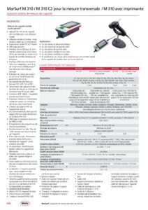 Rugosimètre mobile IP40 MarSurf M 310 / M 310 C2 pour la mesure transversale / M 310 avec imprimante – Image 2