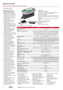 Rugosimètre mobile IP40 MarSurf M 410 – Image 2