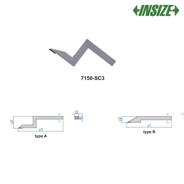Pointe à tracer pour Trusquin INSIZE