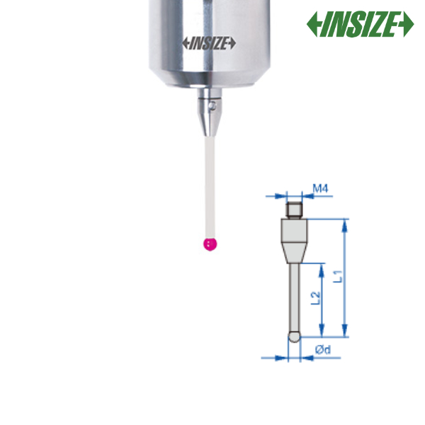 Touche pour Sonde 3D à déclenchement IP67 série 9410 INSIZE