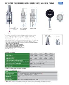 Récepteur pour Sondes radio pour machines-outils série 9413 IP68 INSIZE – Image 2