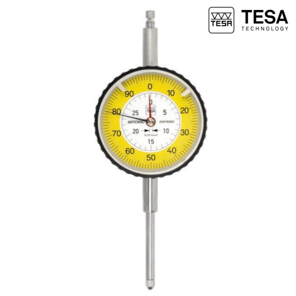 0141760651 Comparateur à cadran rotatif standard (Resolution 0,01mm Capacité 30mm )Antichoc IP40 TESA – Image 1
