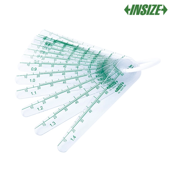 Jauges d'épaisseur en plastique transparente INSIZE