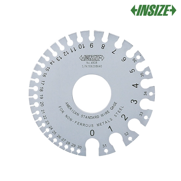 Calibre pour fil standard américain INSIZE