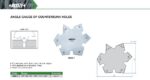 Jauge d'angle pour trous fraisés INSIZE – Image 2