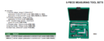 Coffret de 6 outils de mesure à vernier INSIZE – Image 2