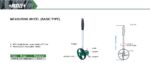 Roue de mesure (type de base) INSIZE – Image 2