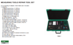 Ensemble d'outils de mesure et de réparation INSIZE – Image 2