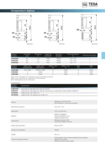 Comparateur numérique IP54 / IP67  DIALTRONIC COMPACT TESA – Image 2