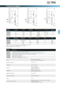 Comparateur numérique IP54 / IP67 (Capacité 12,5 mm)  DIALTRONIC TESA – Image 2
