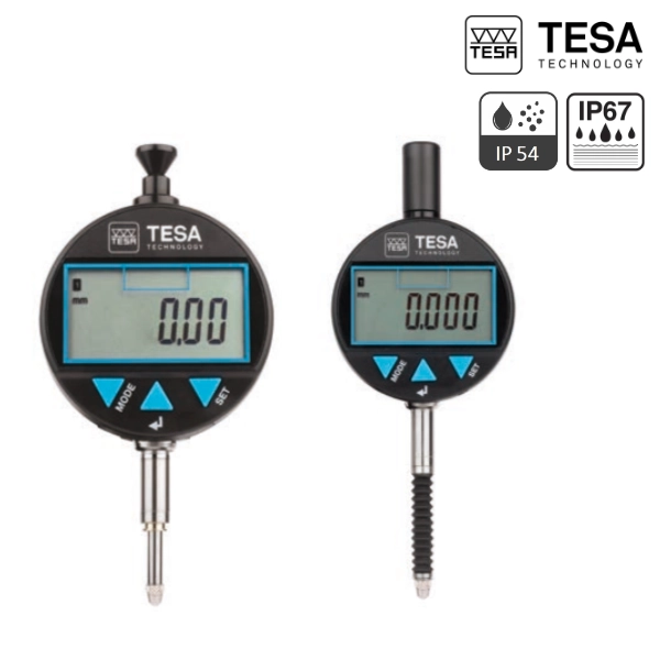 Comparateur numérique IP54 / IP67 (Capacité 12,5 mm)  DIALTRONIC TESA