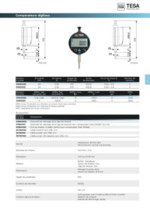 Comparateur numérique IP51  DIALTRONIC EASY TESA – Image 2