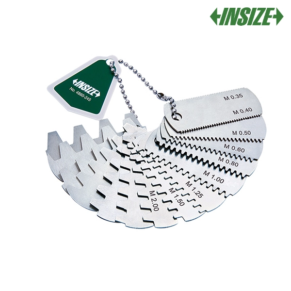 jauges de mesure pour pas de dent d'engrenage INSIZE