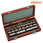 Coffret de cales étalons acier 122 cales (1.0005 à 100 mm) - Classe K - certificat JCSS - MITUTOYO