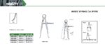 Compas à ressort pour mesure interne INSIZE – Image 2