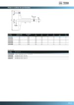 Jauge de profondeur à vernier et talon rotatif TESA – Image 2