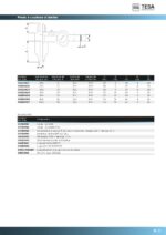 Pied à coulisse d'atelier digital IP67 TESA TWIN-CAL à faces de mesure d'intérieur arrondies, becs d'extérieur à pointe et envoi de données. – Image 2