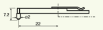 Stylet (profil d'ondulation) (0102504)