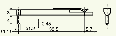 Stylet (profil de rugosité) (0102508)