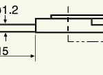 Stylet (profil de rugosité) (0102509)