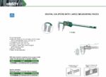 Pied à coulisse numérique à face de mesure large INSIZE – Image 2