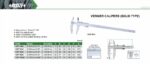 Pied à coulisse à vernier d'atelier robuste à double becs long INSIZE – Image 2