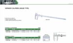 Pied à coulisse à vernier d'atelier robuste INSIZE – Image 2