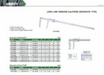 Pied à coulisse à vernier d'atelier vissé à becs long INSIZE – Image 2